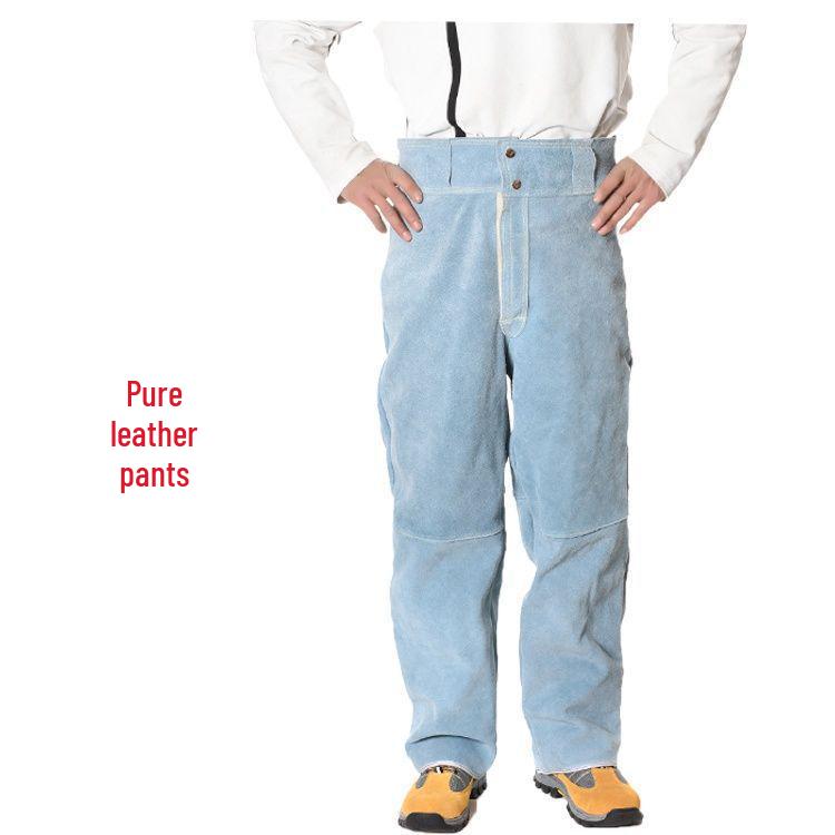Leather Electric Welding Protective Workwear - Anti-scald Radiation Protection for Welders.