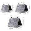Parrot Hammock with 2 Hanging Hooks Warm Snuggle Hut Cage Tent for Cockatiels