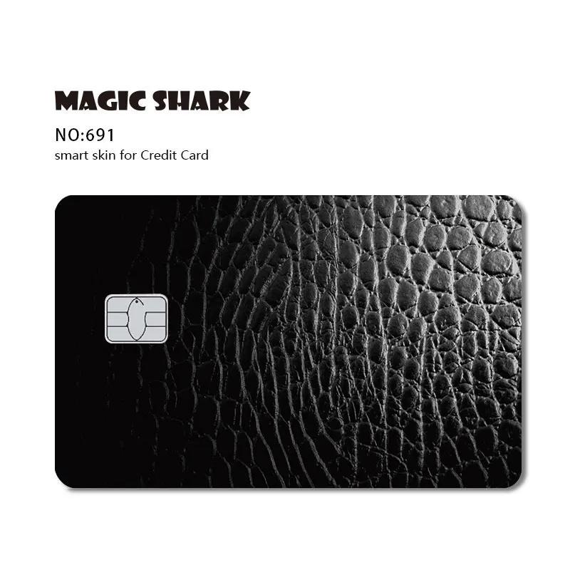 1 stuks Voorzijde Anime Cartoon Titan Kat Spel Waterdichte Sticker Film Skin voor Creditcard Debit Bankkaart (as the picture,No Chip)