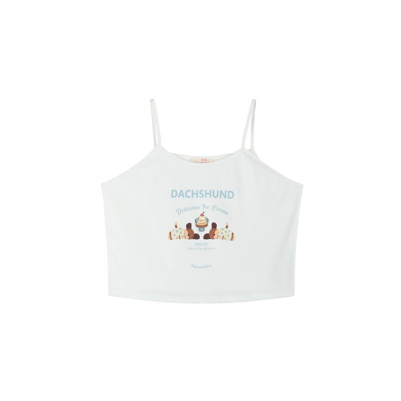 

Spicy Stripe Plus Size Women s Clothing Fresh Stripes Lace-up Texture Blue Shirt Women s 2025 New Arrival Overall Dress Set Printed Ice Cream Puppy Camisole(Single Piece) 2XL