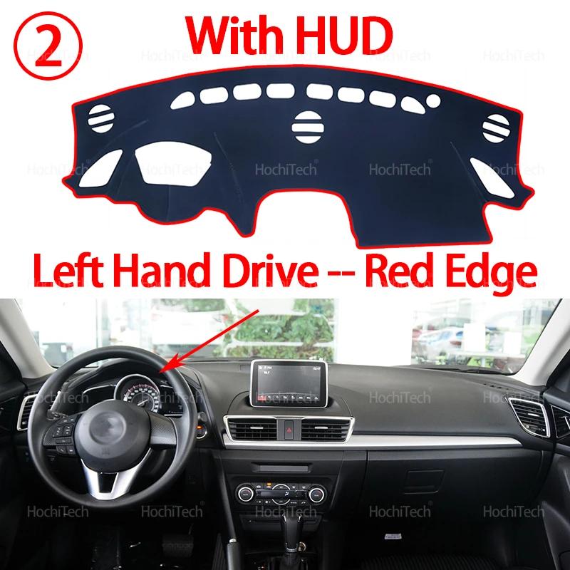 Dashboard Cover for Mazda 3 M3 Axela 2014-2018 Car Dashboard Cover Dash Board Mat Carpet Pad Sunshade Cape Cushion