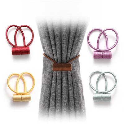 Modern Magnetic Curtain Tiebacks Round Decorative Curtain Holdbacks for Window Treatment Home Decor