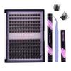 Single Cluster C Curl False Eyelashes Natural Thick Diy Segmented 10-16Mm Eyelashes