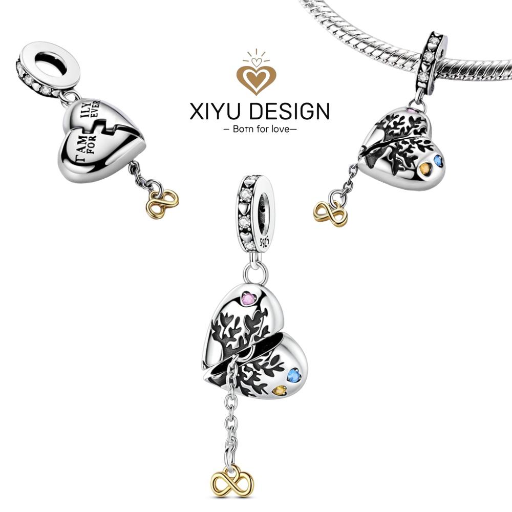 Copper Starry Night By Van Gogh Charms Bead Cz Zircon Whale Cat Pendant Fit Original Bracelet Necklace Diy Jewelry