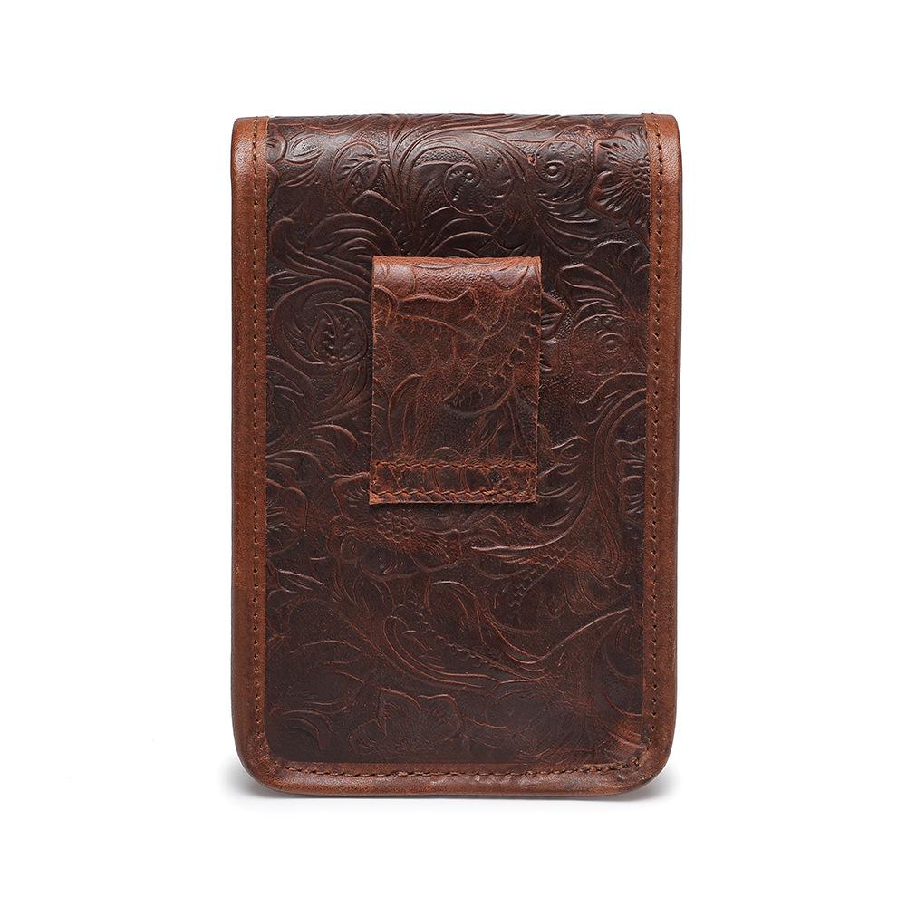 Retro Niche Špičková Kožená Taška na Mobil pro Ženy, MINI Mini Malá Taška, Neformální Kožená Taška pro Ženy, Ledvinka na Drobné