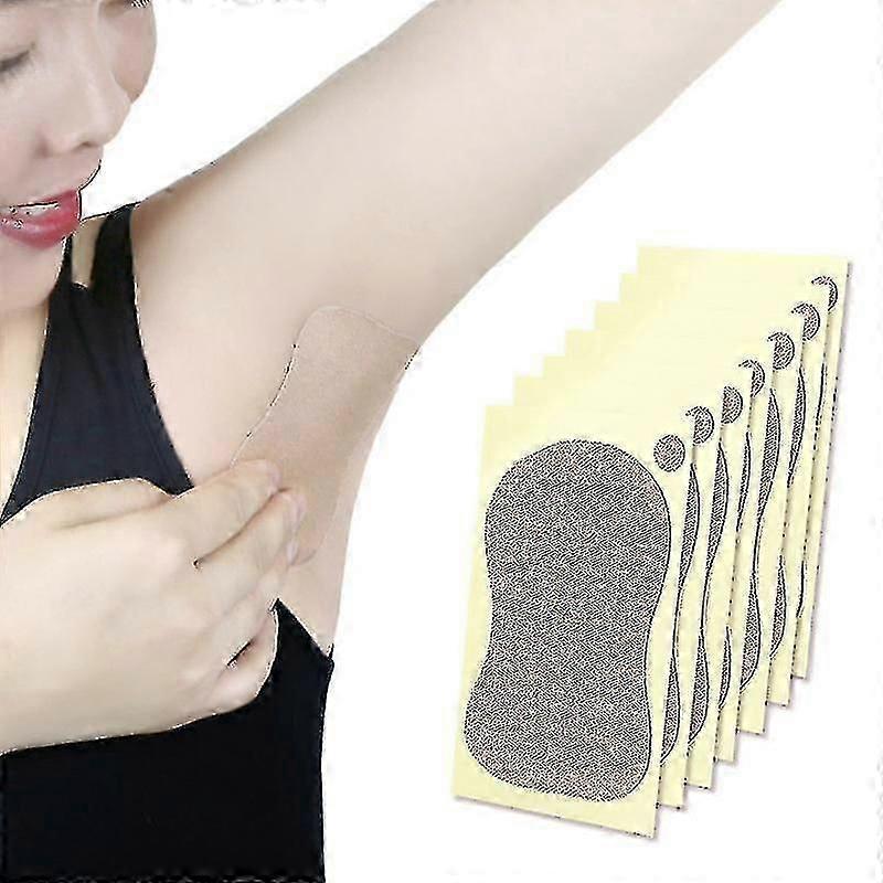 12pcs/Set Antiperspirant Underarm Dress Sticker Pads Armpits Sweat Pads Summer Deodorant Patch Men Women Anti Sweating Pads Crjjkoy