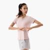 Li-Ning Fitness Series Solid Color Soft Minimalist Casual Short Sleeve T-Shirt Women tops ATSW332-5