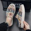 Fashion Male Slipper Platform Canvas Slides Outdoor Mules Half Summer Sale Pvc Clappers 2025 Fashion Mascullino Elegant Adult Men's Shoe