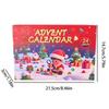 Crystal Calendar Advent 2025 24 Days Christmas Jewelry Kids Crystal Countdown Calendar For Meditation Spirituality Seekers