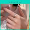 Trendy Fashionable Copper Ring For Women With Elegant Geometric Shape Perfect For Everyday