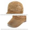 Casual Breathable Knit Hat Retro Adjustable Cap High Quality Mesh Hat  Hiking Outdoor