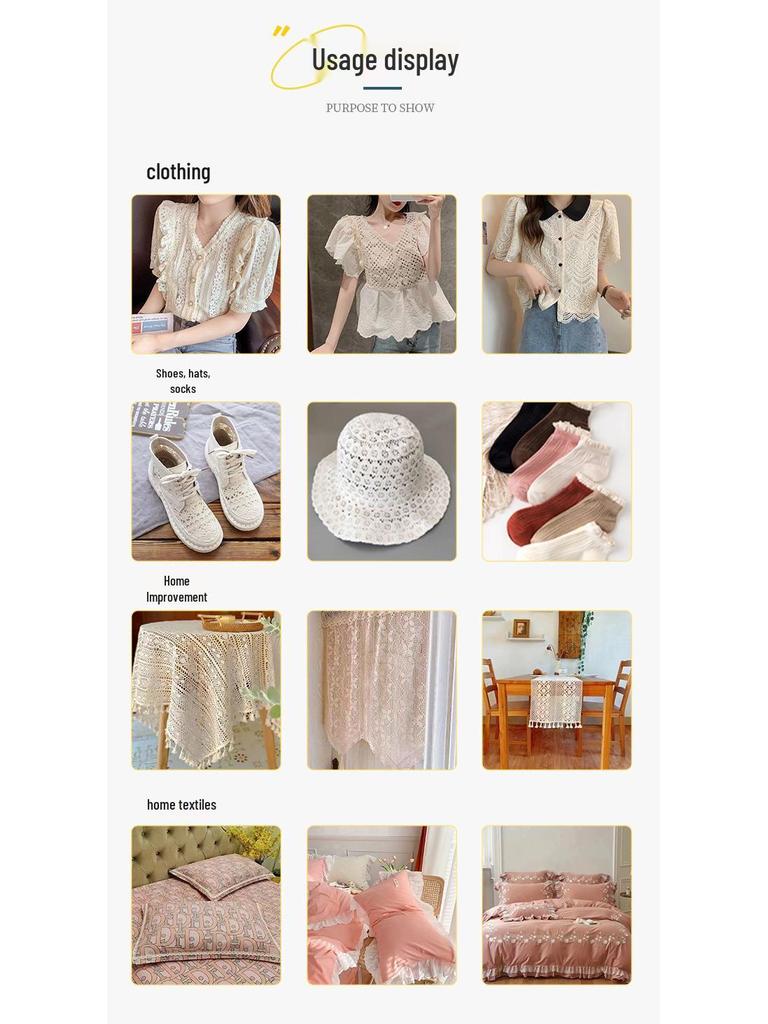 Black & White Transparent Diamond Lace Soft Mesh Fabric for Sexy Base Layer Clothing