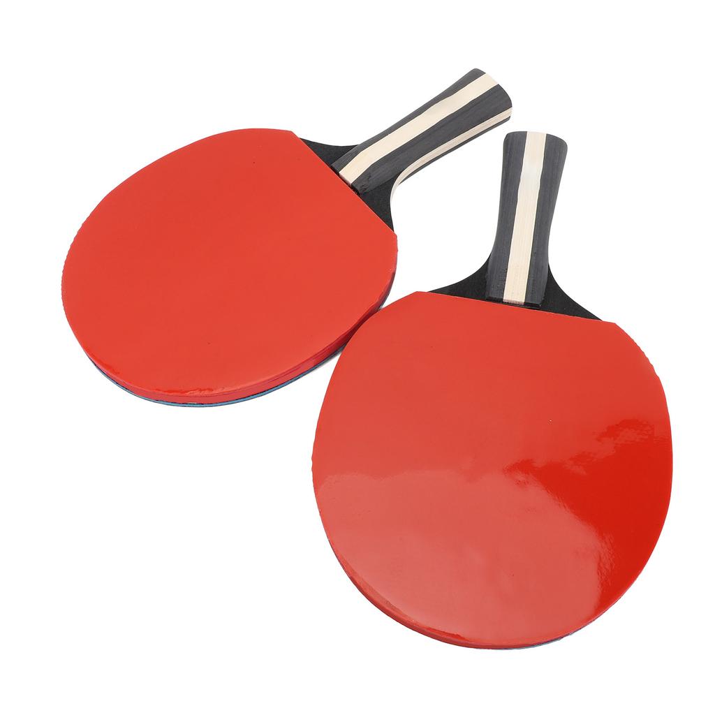 2pcs Table Tennis Racket Table Tennis Paddle with 3pcs 3 Star Professional Table Tennis Balls for