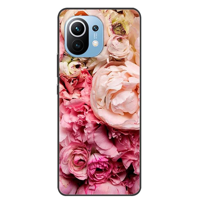 For Xiaomi 11 Lite 5G NE Case Protective Silicone TPU Phone Cases for Xiaomi Mi 11 Lite 5G Shockproof Covers 11Lite Soft Fundas