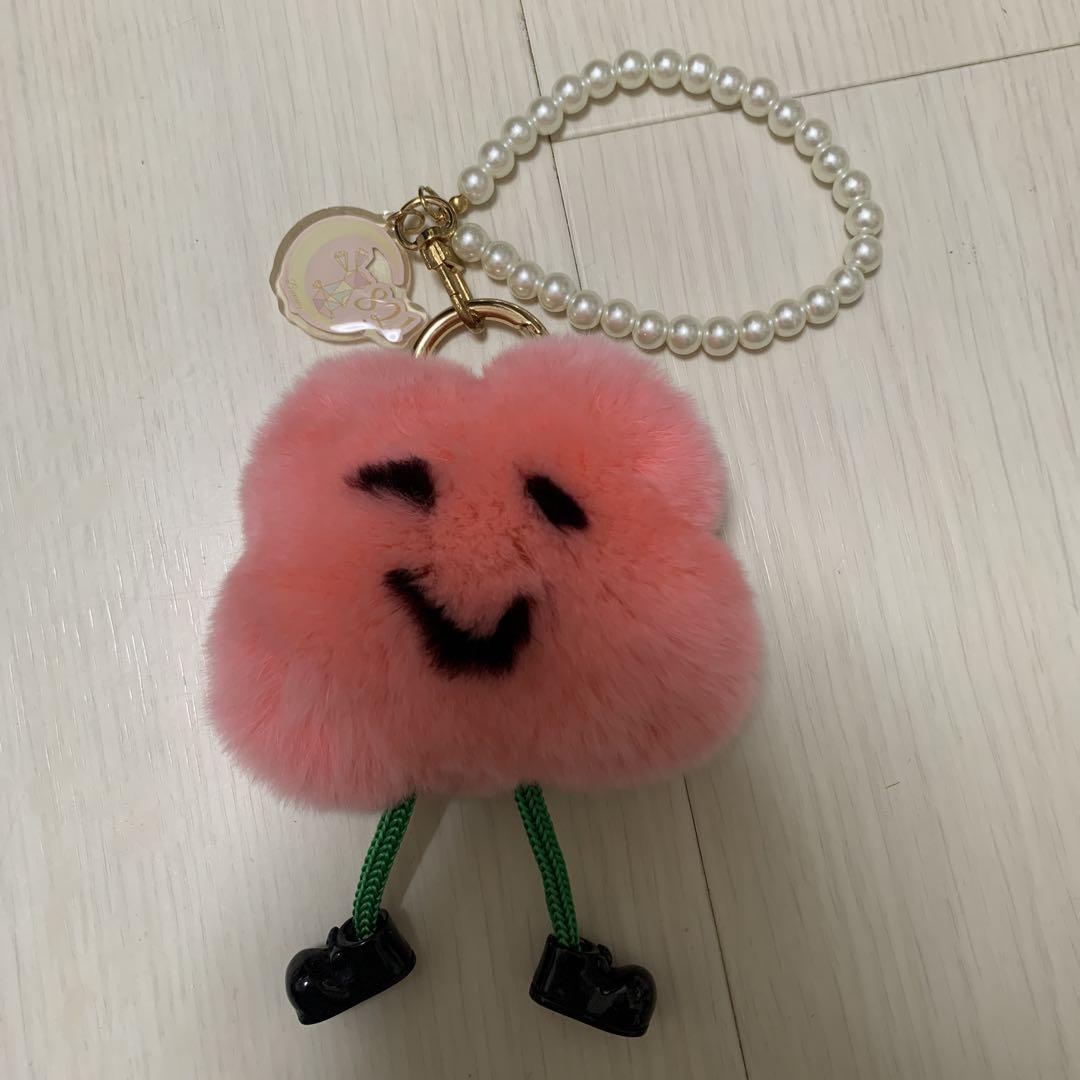 

[USED] Korea Pink Mascot Keychain