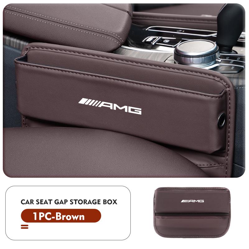 AABCI1 Multifunction Car Seat Slit Gap Organizer For Mercedes Benz AMG W202 W212 W213 W220 W221 W222 C180 C200 C260 C300