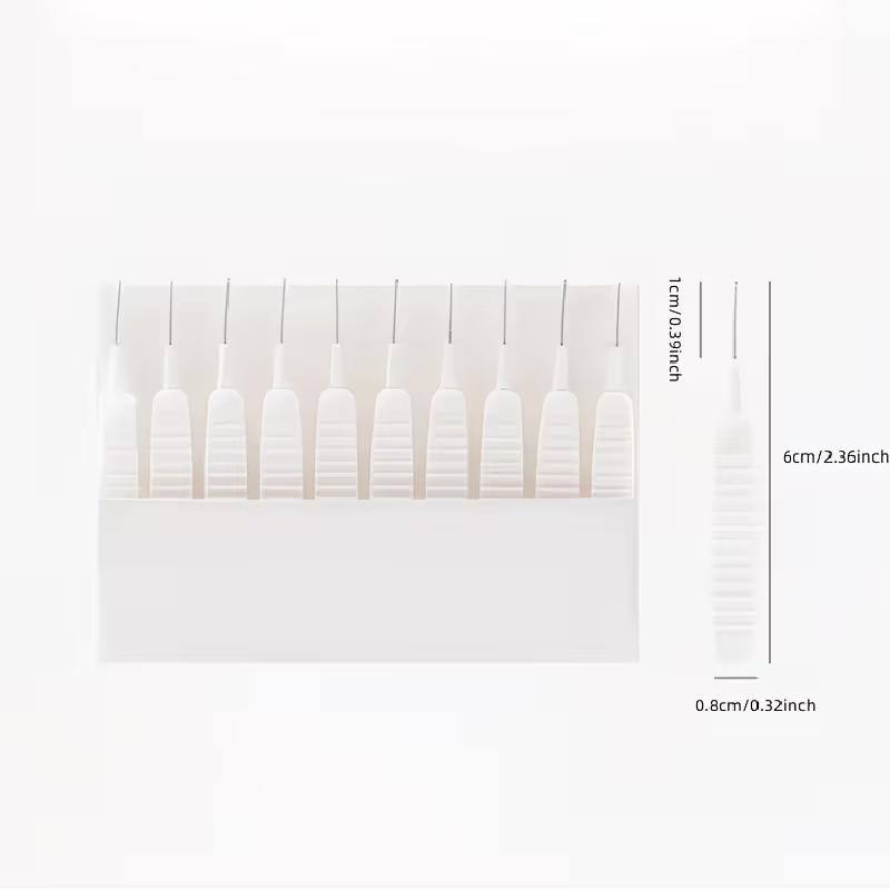 10pcs Shower Nozzle Cleaning Brush Set Multifunctional Crevice Cleaning Brush Anti Clog Small Hole Cleaning Tool for Bathroom Kitchen Use