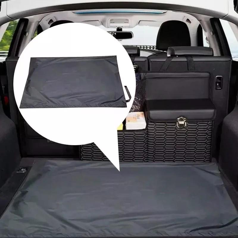 Tapete de Carga Universal à Prova d'Água de Fibra de Poliéster Portátil à Prova de Poeira Forro de Bagagem Tapete para Animais de Estimação Para Proteção do Porta-malas de Carro SUV