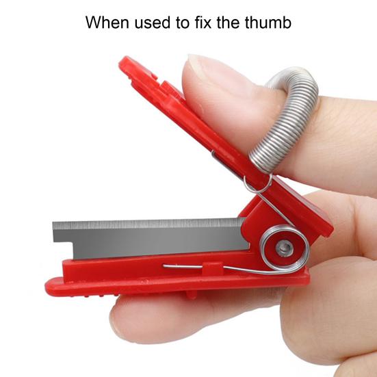 3/5/10 buc. Cuțit de grădinărit cu degetul mare Culegător de fructe Cuțit de grădină din oțel inoxidabil pentru degete Instrument de tăiat frunze pentru fructe, legume, flori