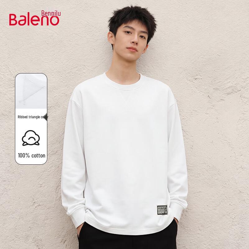 Baleno Men's Long Sleeve Cotton T-shirt