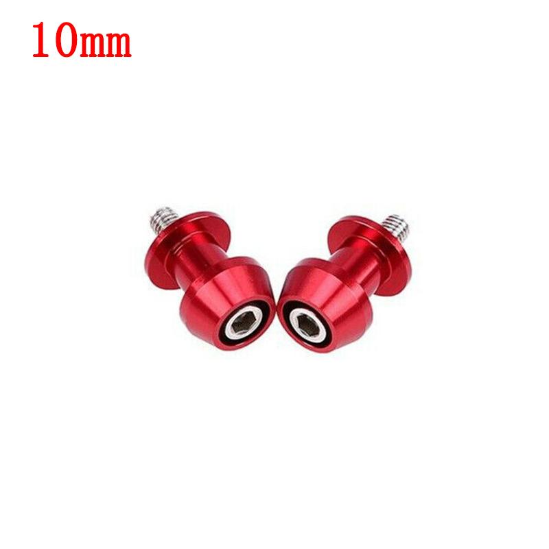 6/8/10mm Motorcycle Swingarm Spools Slider Aluminum Alloy Swing Screw Sliders Moto Spools Stand Arm Moto Equipments Accessories