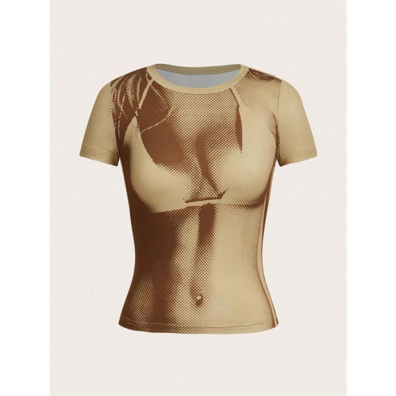 

Источник заводской тепловой карты тела печать искусства личности круглый ворот молочный шелк 3D футболка для женщин 5XL