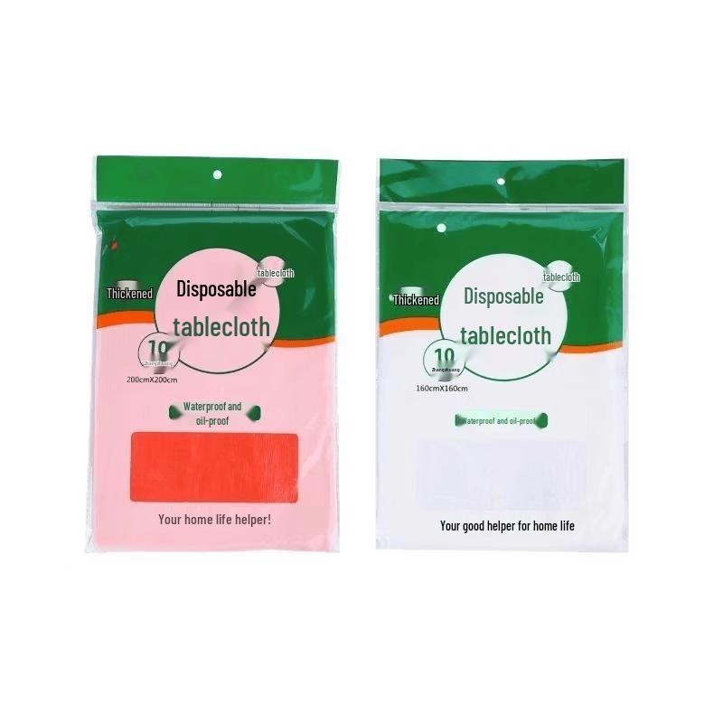 Thickened White Disposable Tablecloth