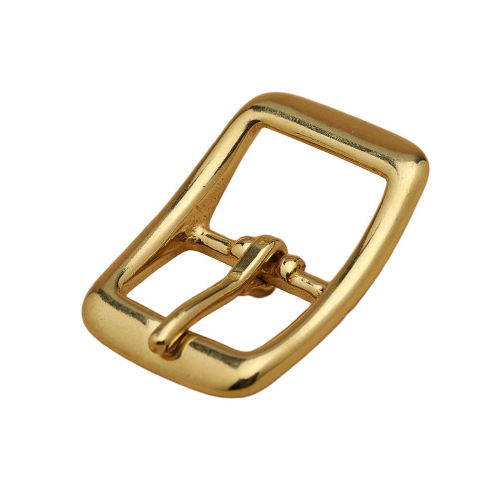 Solid Brass Belt Buckle Adjustable Pin For DIY Leather Craft Bag Waistband Hardware 13mm 16mm Copper D Ring Accessories