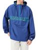 Jacke Bergparka Anorak Mit Kapuze 2 Typen zur Auswahl Logo Stickerei Drop Shoulder Kapuze Anorak Sportbekleidung fh8161 Blau [Fila] Herren Damen