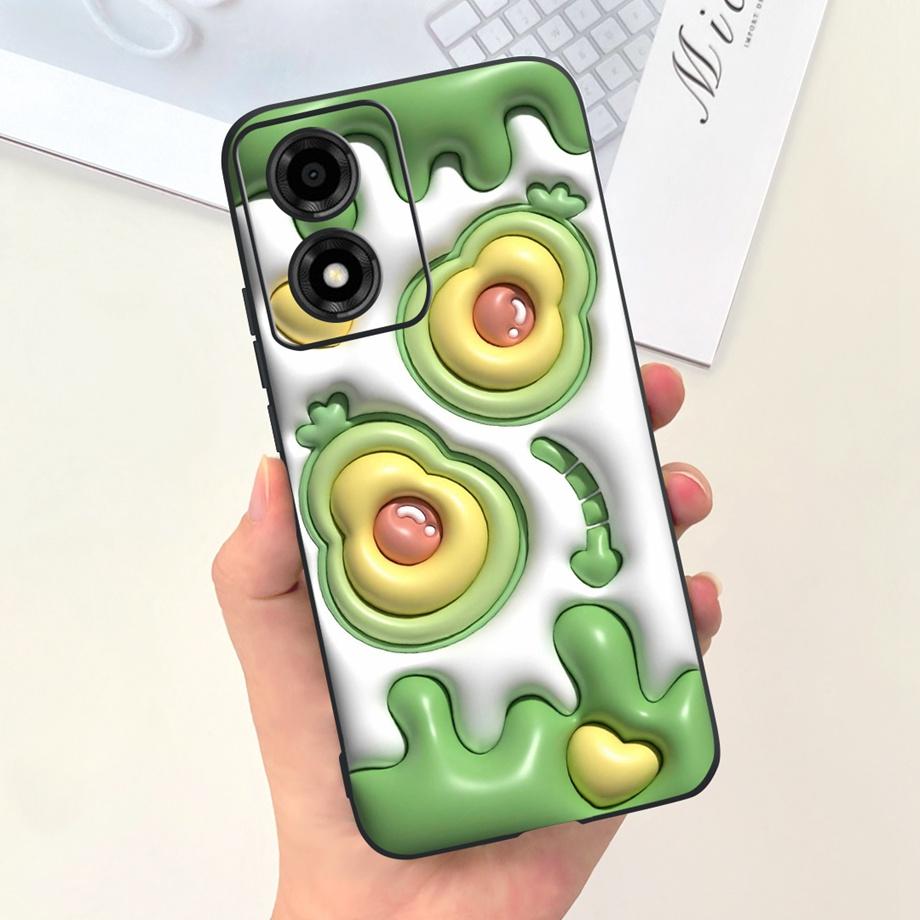 Per Motorola Moto E14 Custodia Cover 6.56" Lusso Morbido Silicone Custodia Telefono Fundas Per Motorola E14 MotoE14 Custodia TPU Protezione Fotocamera