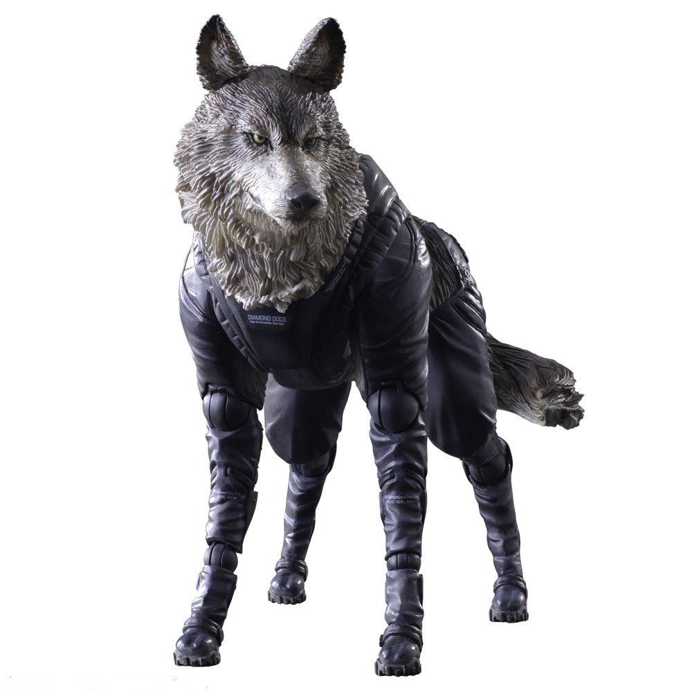 

PLAY ARTS KAI METAL GEAR SOLID V THE PHANTOM PAIN PVC Painted Movable Figure D-DOG