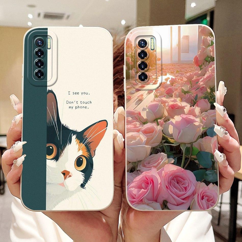 For Tecno Camon 17 Pro 17P 17 Phone Case Camon17 Camon17P 17Pro CG6 CG7 CG8 Cute New Design Soft Silicone Plain Shockproof Cases