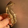 Bo Xin Yun Retro Feather Brooch: Pure Copper Light Luxury for Women