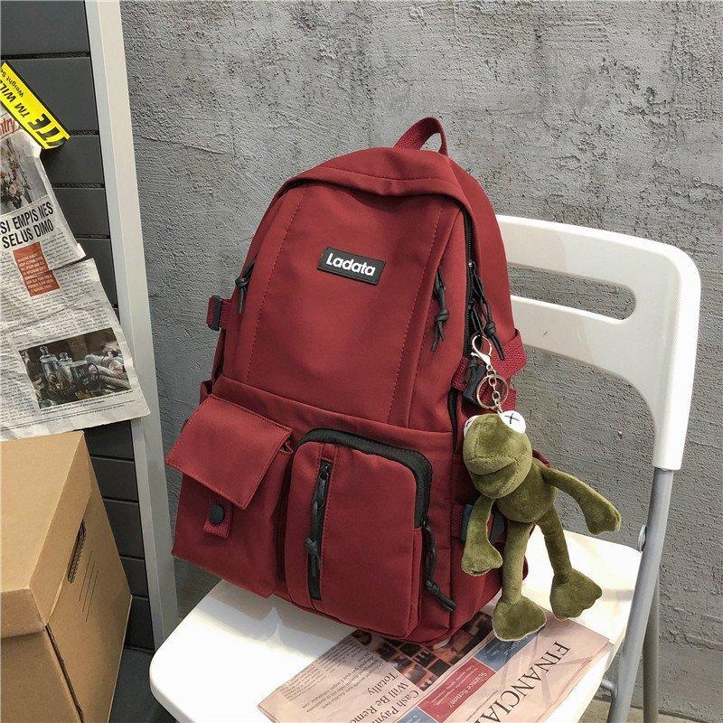 Unisex Backpacks Simple Large Capacity Travel Rucksack 2025 New Casual Multi-pockets High School Student Colleage Student School Bags for Teenagers