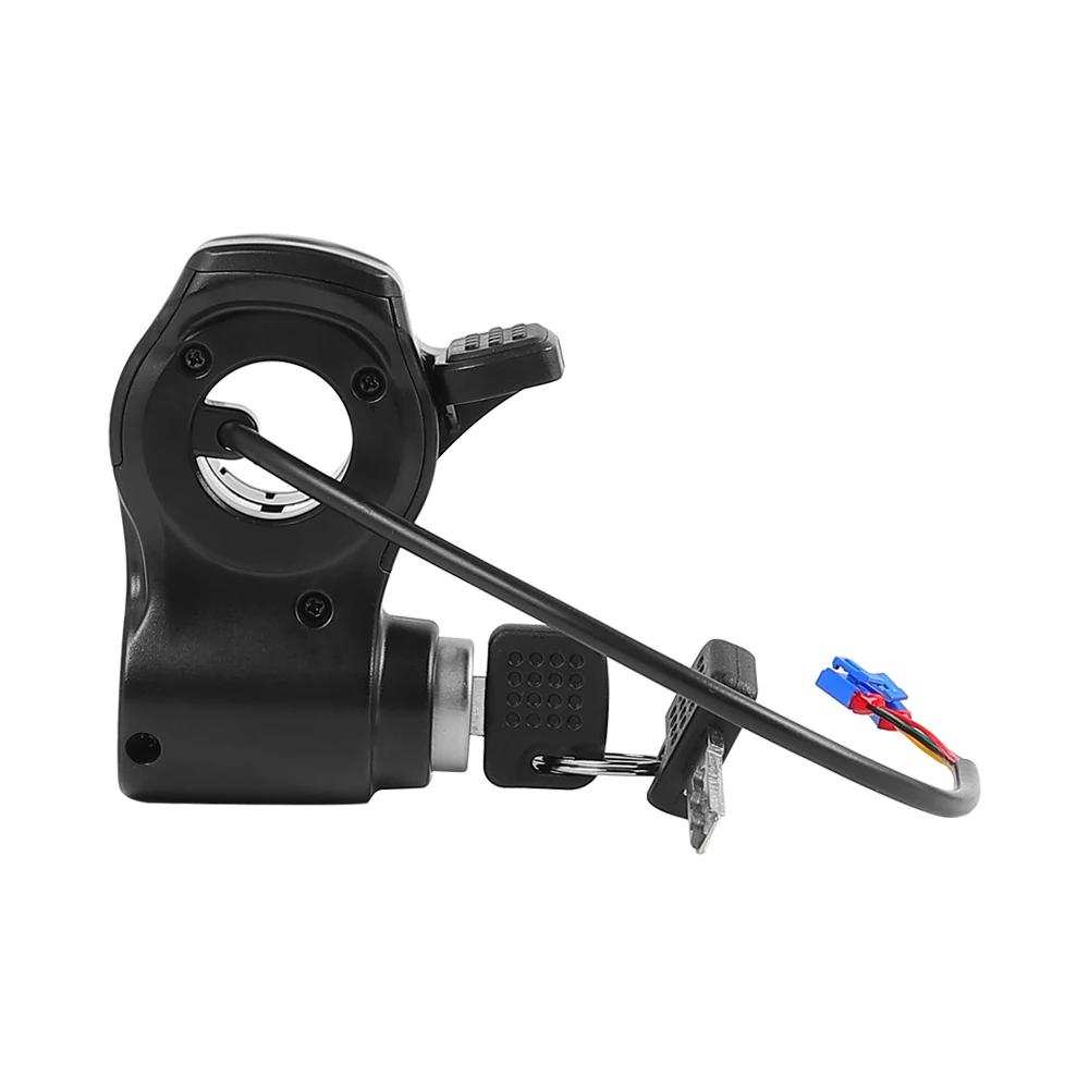 Integrated Throttle Switch Lock Ignition Key Lock Acceleration Button Lock For KuKirin A1/G2Max/G2Pro Electric Scooter