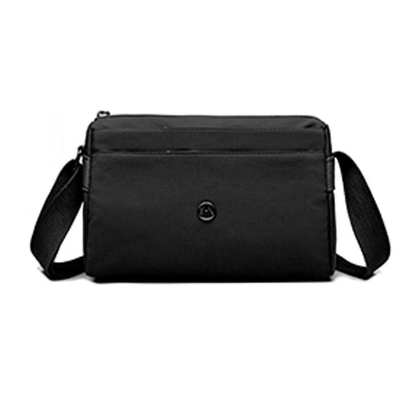 Crossbody Bag Women's Shoulder Small Bag Lightweight Horizontal Multi-Layer Pocket Nylon Bag Mother Bag