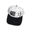 Smiling Face Polka Dots Star Letters Baseball Cap Women Deepen Big Head Circumference Casual Versatile Baseball Cap Men Trend