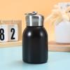 Simple Stainless Steel Thermos Cup with Ring Outdoor Portable Handy Cup Small Fat Mini Vacuum Pocket Cup