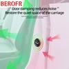 4pcs Car Door Mute Damping Cushion Silicone Car Door Lock Buckle Anti-collision Protective Cover For BMW Series3 2 G20 G42 IX I2