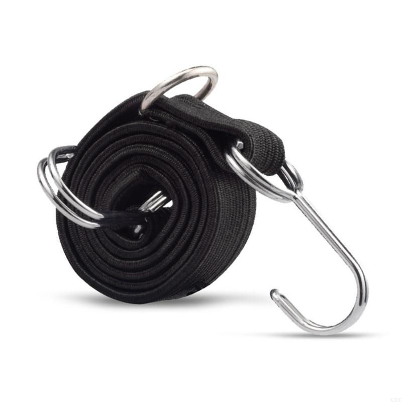 Quick Releases Bungee Strap Motorcycle Cargo Securer Sturdy Travel Solution X3UC