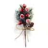 1 buc. Decorațiuni de Crăciun Articole Festive și de Petrecere Crăciun Ramură de Pin Artificială Fructe de Pădure Buchet de Flori Decor de Crăciun