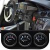 Q9QD Multiple Parameter 12V 24V Compatible Triple Instrument Cluster Gauge For Vehicle Use