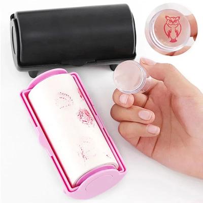 Ölabsorbierendes Blattpapier für Nagelstempel, Nagelkunst-Stempel, Musterdruck, Ölentfernungswerkzeug, doppelseitiges Nagelstempel-Löschpapier