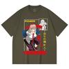 230 g/m² 100% Baumwolle Kettensägenmann V40 Power Print Unisex Schweres Baumwoll-T-Shirt