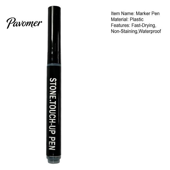 Monument Lettering Pen Tombstone Marker with Precision Tip Waterproof Fade-Resistant Fast-Drying Memorial Inscription UV Resistant for Inscriptions