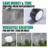Window Screen Repair Tape Strong Adhesive Extra Long Wide Application Fiberglass Screen Tape Mesh Repair Patch Kit