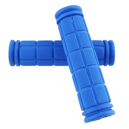 1 Pair Bike Handle Grips Wear Resistant Non-Slip Design Shock Absorption Universal Bicycle Handlebar Grips Covers Replacement Parts