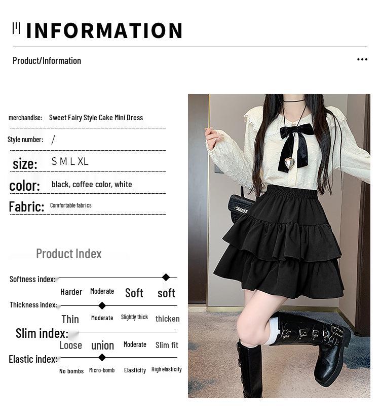 White French A-Line Ruffle Skirt - High Waist, Petite Spring Skirt for Women