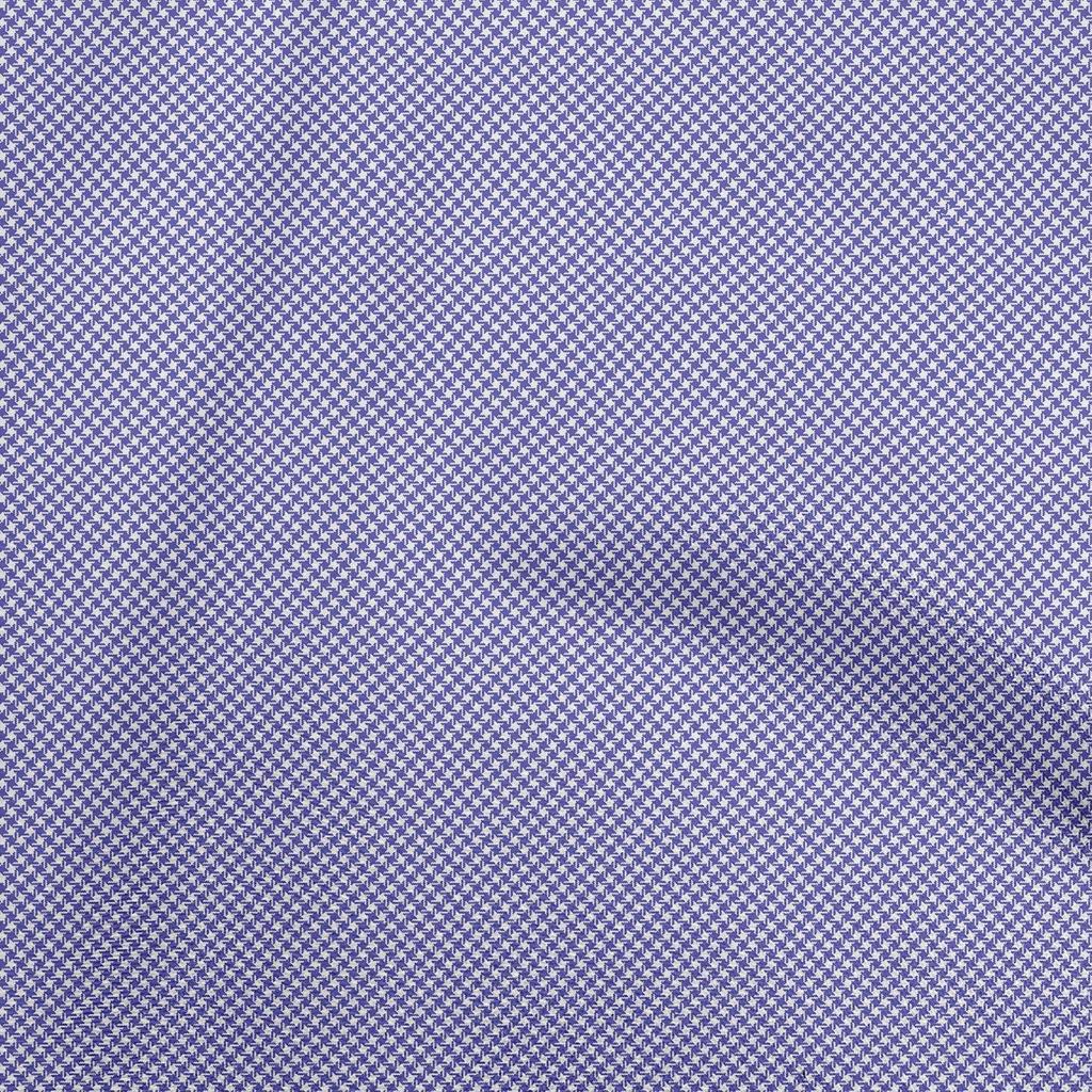 oneOone Baumwoll-Flex-Lavendel Stoff Karomuster Kleid Material Stoff Druckstoff Meterware 40 Zoll