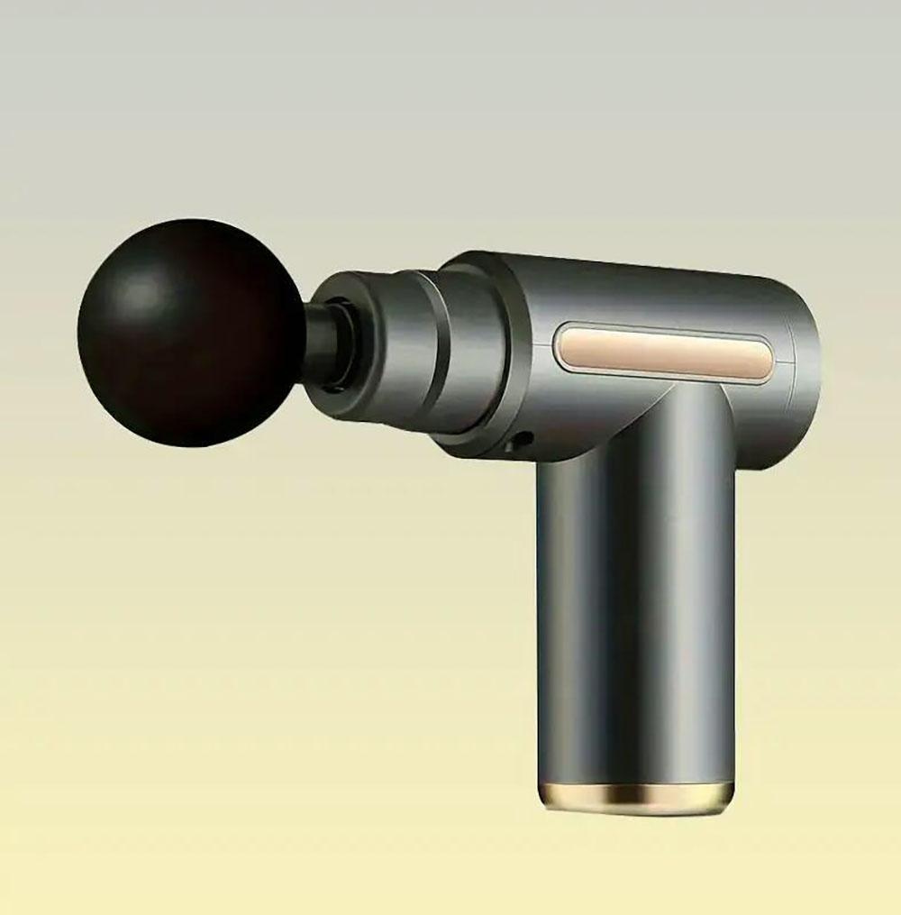 Portable Handheld Electric Muscle Massager Gun, Deep Tissue Impact Electric Muscle Massager, Suitable for Sports and Fitness